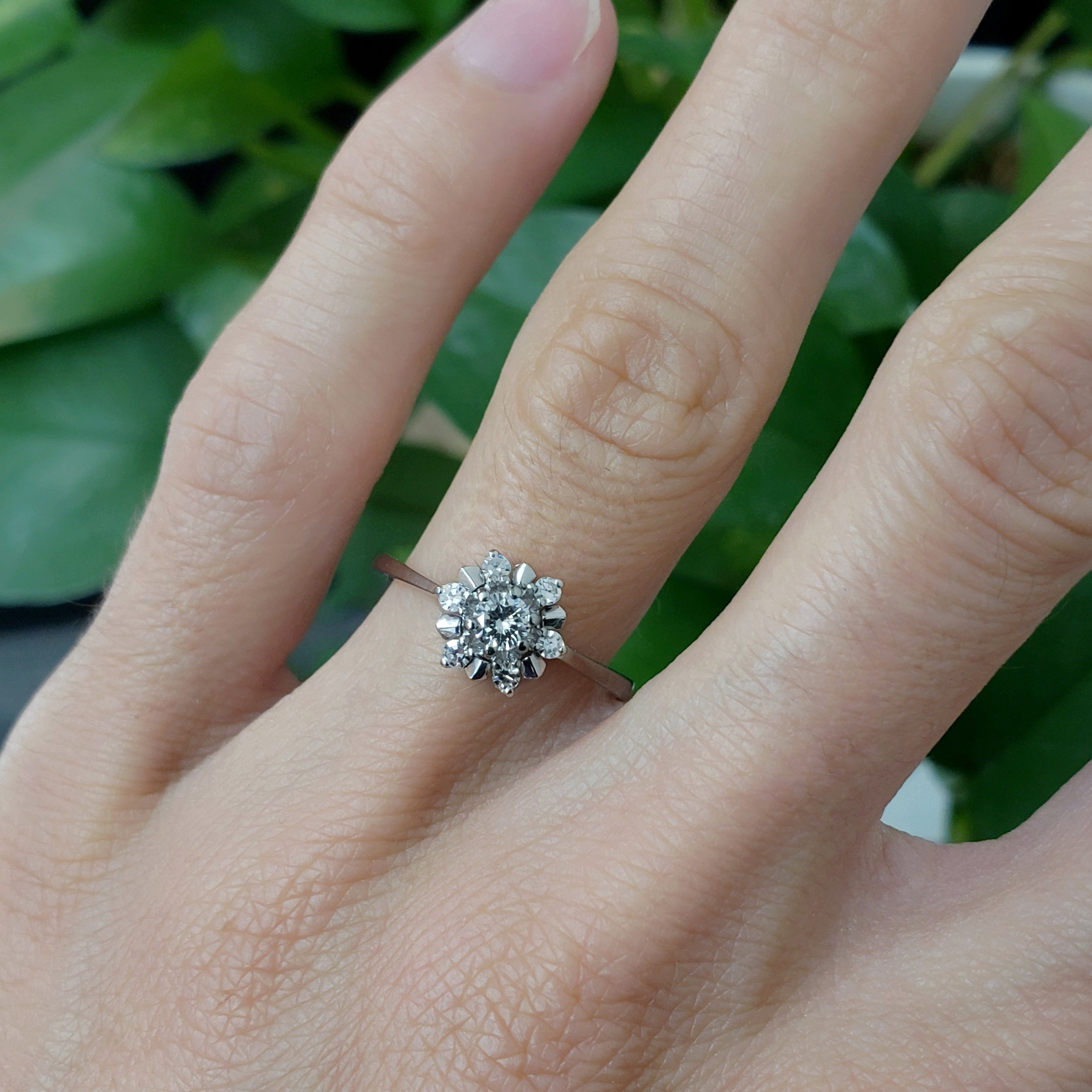 Vintage Diamond Engagement Ring | Era Design Vancouver Canada