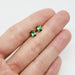 Green Tourmaline Stud Earrings | Era Design Vancouver Canada