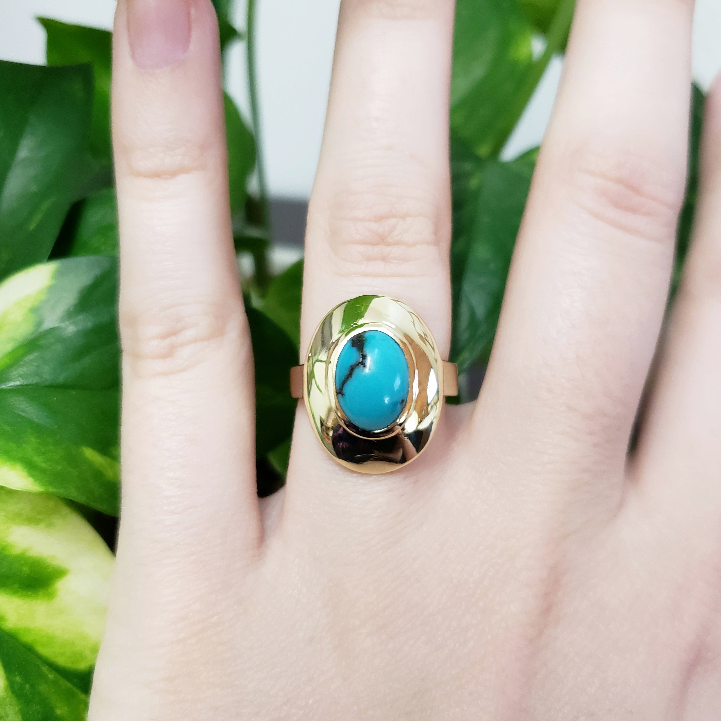 Vintage Turquoise Ring | Era Design Vancouver Canada
