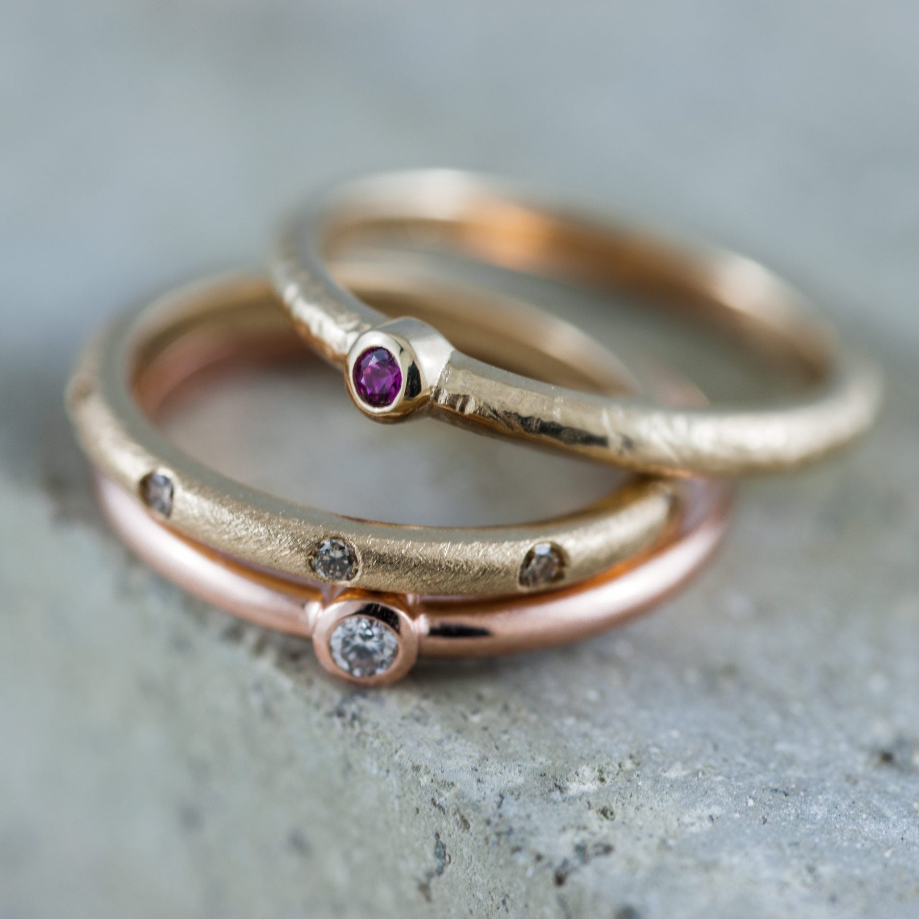 Preview of unique women's wedding bands