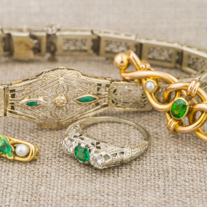 Fresh vintage finds ready to wrap!