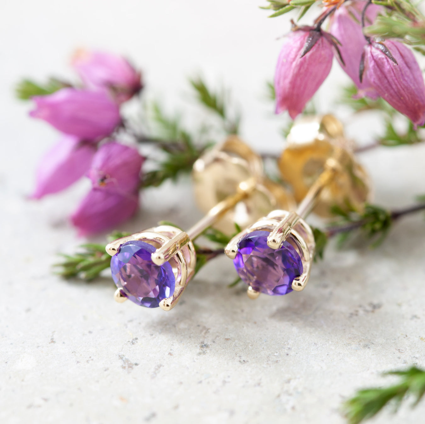 Purple Amethyst Earrings | Era Design Vancouver Canada