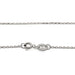14kt white gold cable chain with spring clasp and hallmark tag