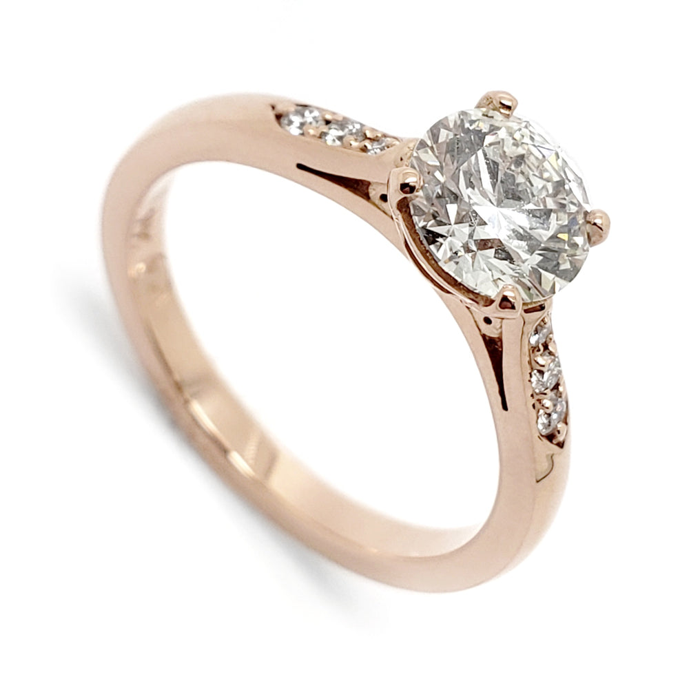 Lab Grown Diamond Engagement Ring | Era Design Vancouver Canada