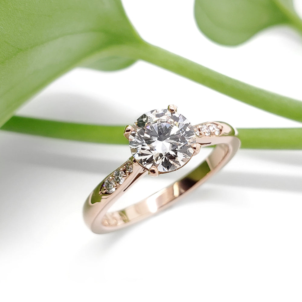 Lab Grown Diamond Engagement Ring | Era Design Vancouver Canada