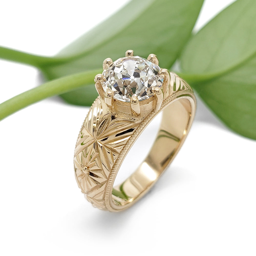 Lab Diamond Engagement Ring | Era Design Vancouver Canada