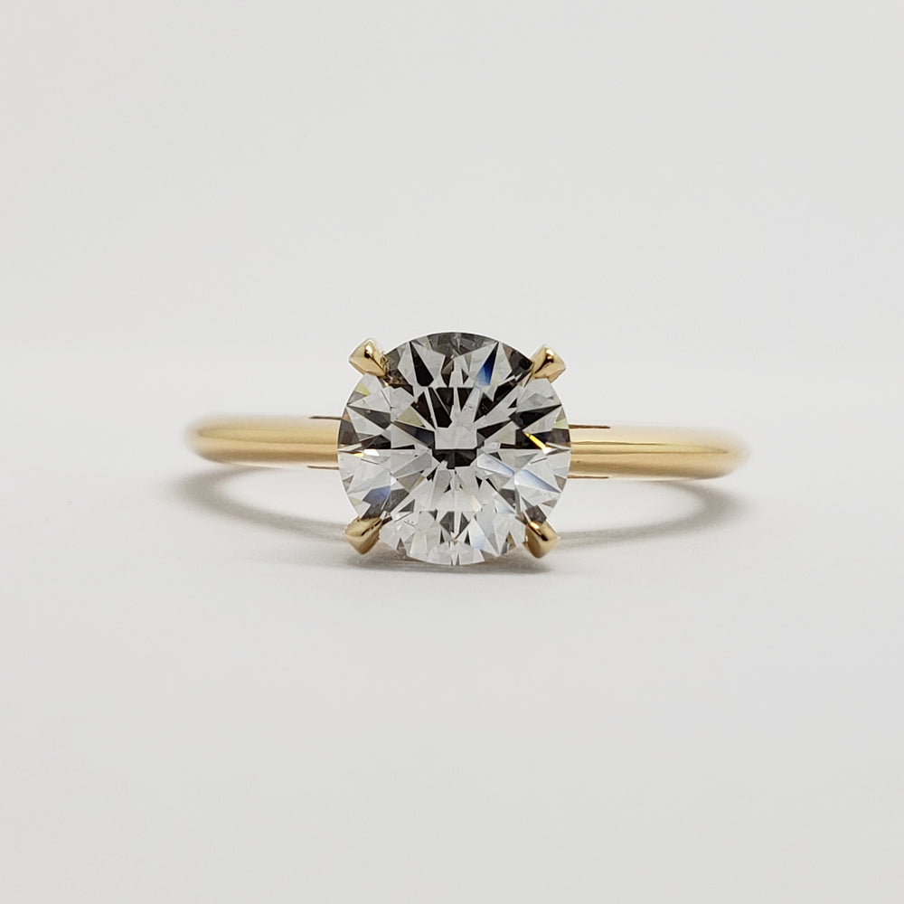 Lab Diamond Engagement Ring | Era Design Vancouver Canada