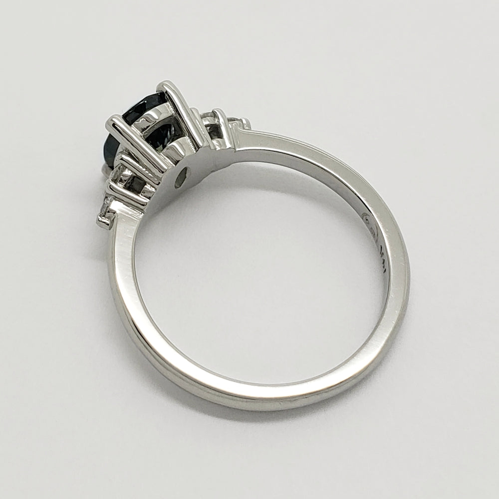 Australian Sapphire Engagement Ring | Era Design Vancouver Canada