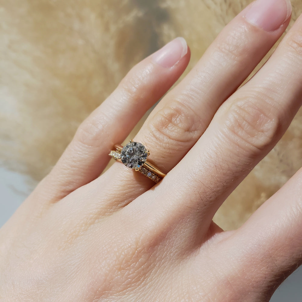 Lab Diamond Engagement Ring | Era Design Vancouver Canada