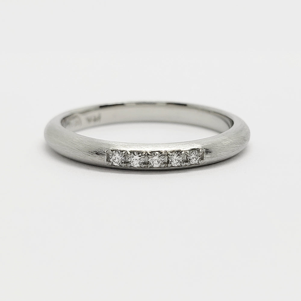 Canadian Diamond Wedding Ring | Era Design Vancouver Canada