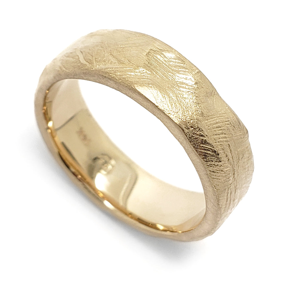 Yellow Gold Wedding Ring | Era Design Vancouver Canada