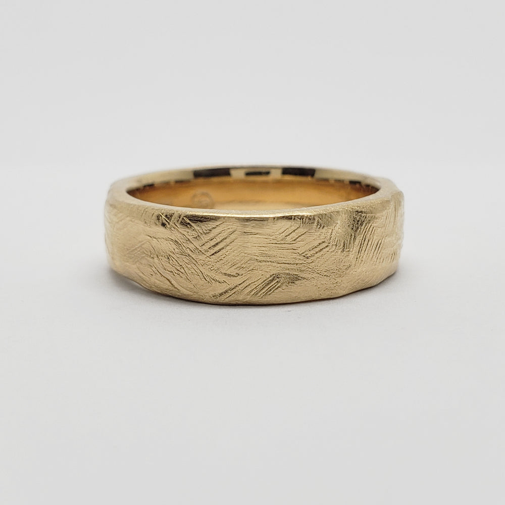 Yellow Gold Wedding Ring | Era Design Vancouver Canada