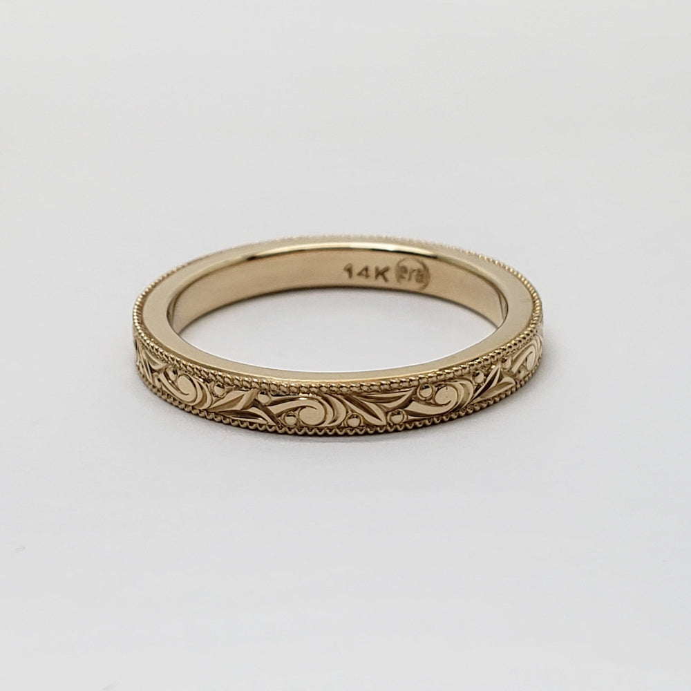 Yellow Gold Wedding Ring | Era Design Vancouver Canada