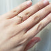 Yellow Gold Chevron Wedding Ring | Era Design Vancouver Canada