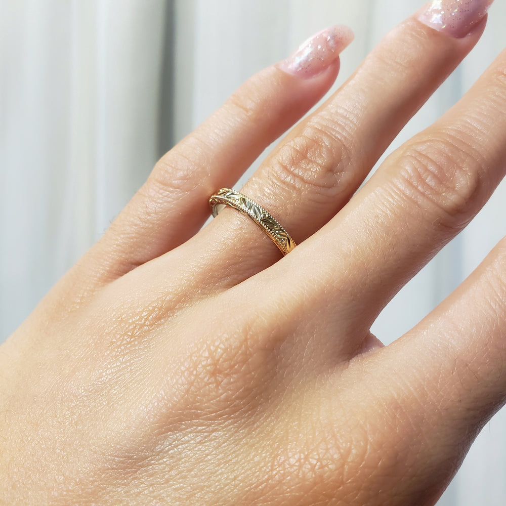 Yellow Gold Wedding Ring | Era Design Vancouver Canada