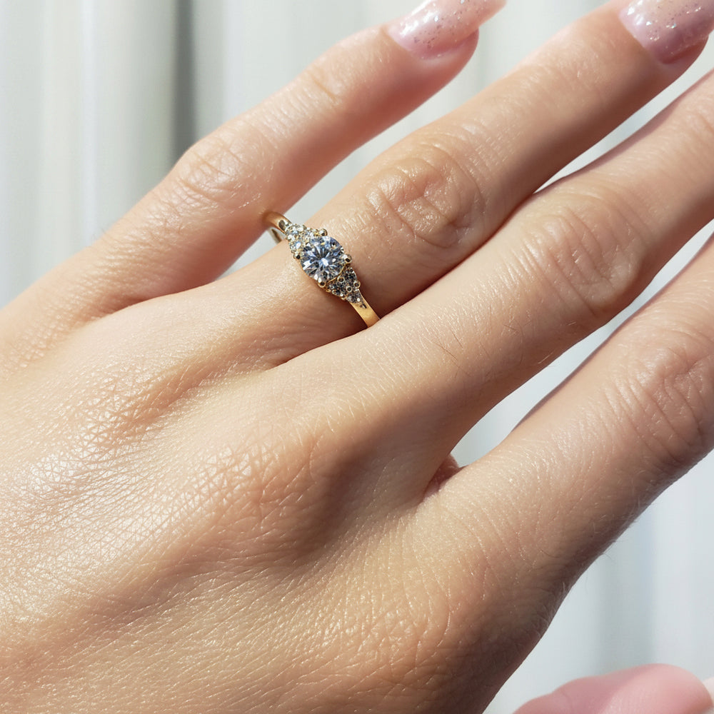 Canadian Diamond Engagement Ring | Era Design Vancouver Canada