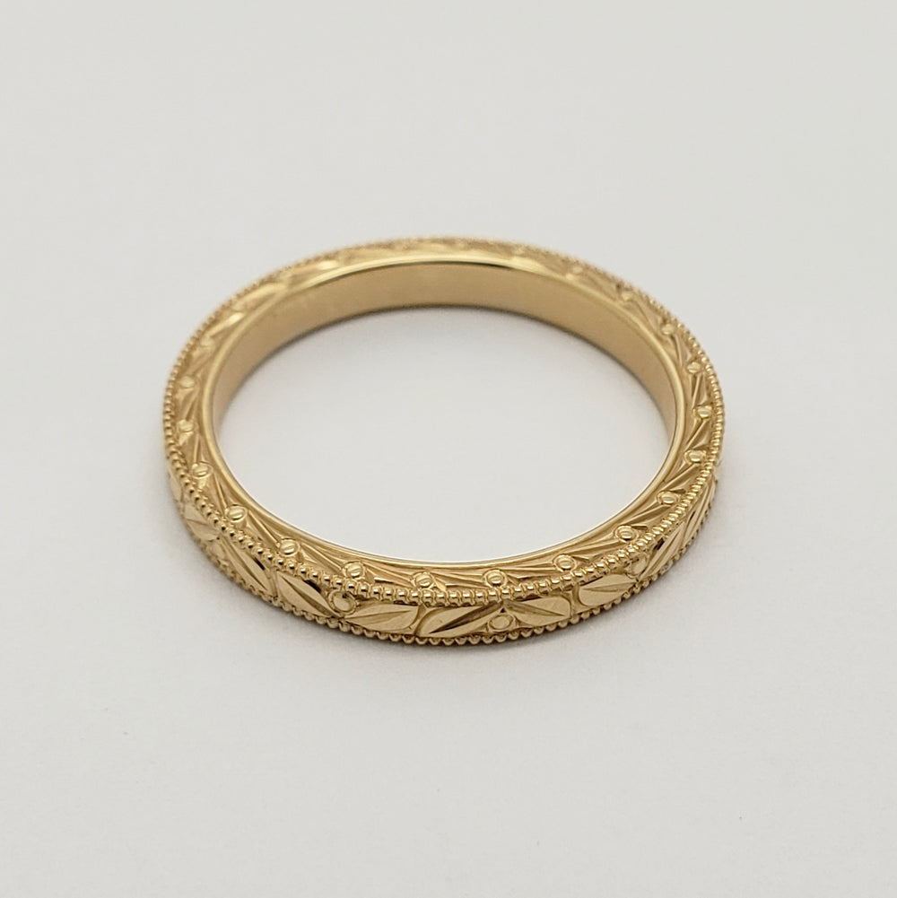 Yellow Gold Wedding Ring | Era Design Vancouver Canada