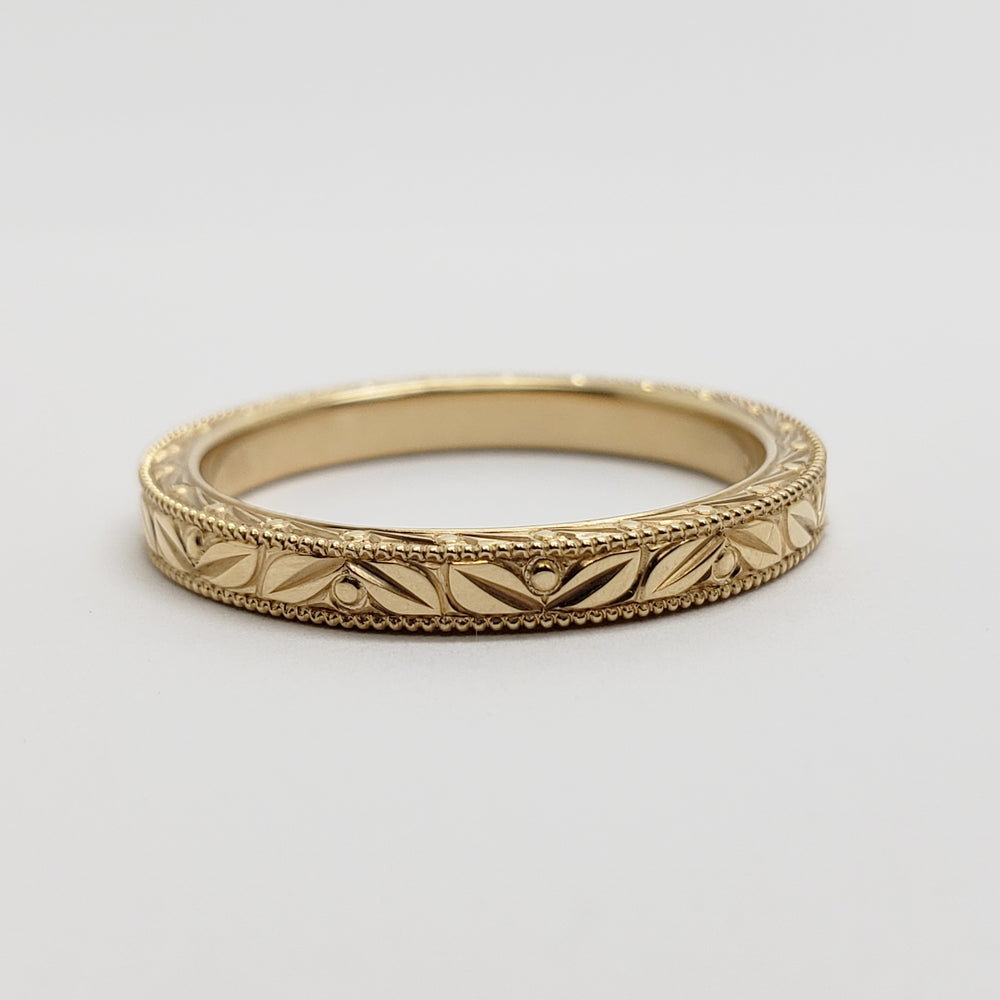 Yellow Gold Wedding Ring | Era Design Vancouver Canada