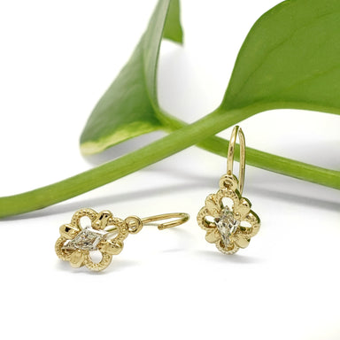 Antique Lab Diamond Stud Earrings | Era Design Vancouver Canada