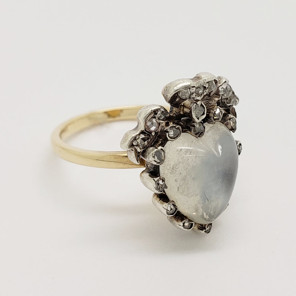 Antique Georgian Era Moonstone Ring