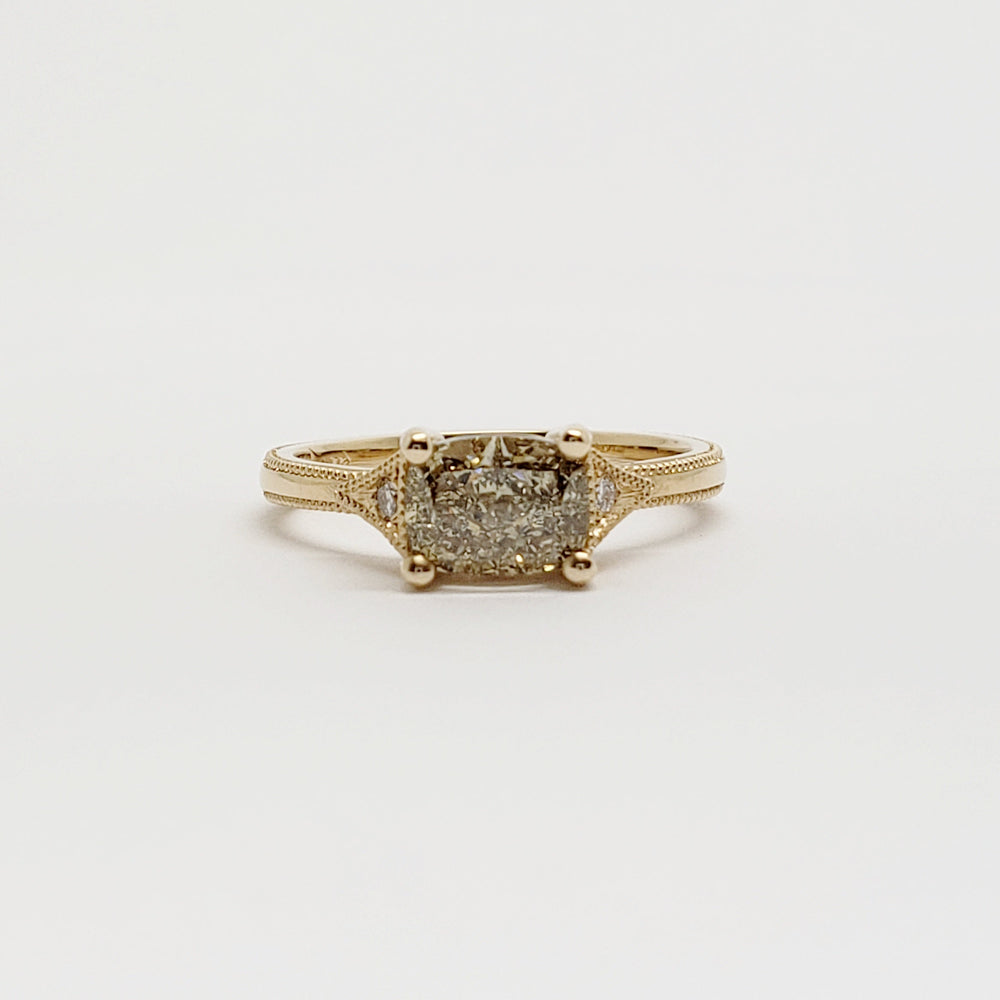 Lab Grown Diamond Engagement Ring | Era Design Vancouver Canada