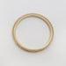 Yellow Gold Engraved Wedding Ring | Era Design Vancouver Canada