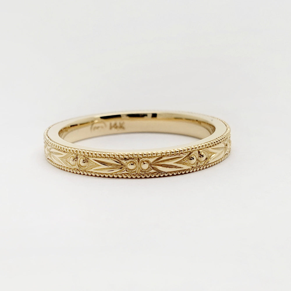 Yellow Gold Wedding Ring | Era Design Vancouver Canada