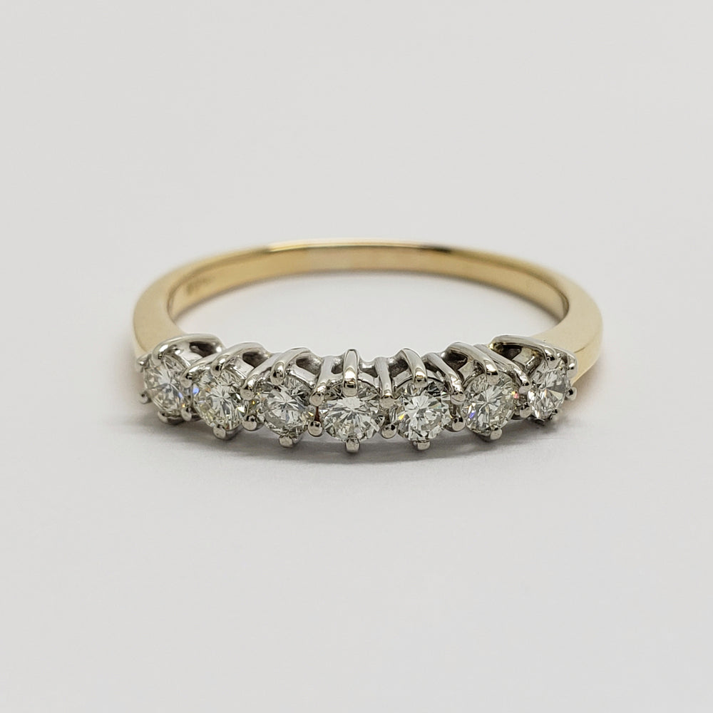 Vintage Seven-Stone Diamond Ring