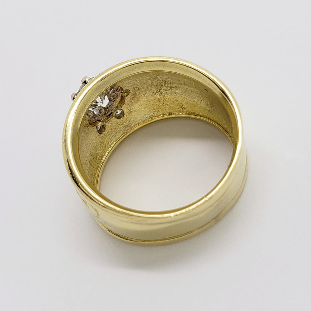 Vintage Renaissance-Style Diamond Ring