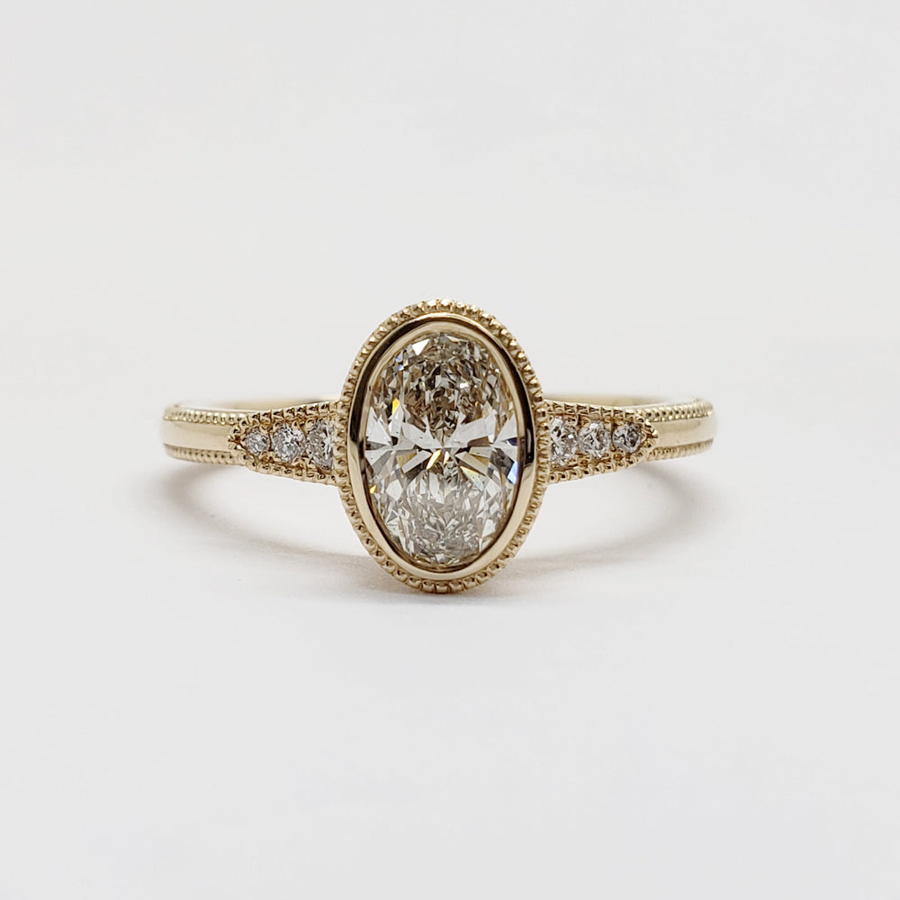 Lab Diamond Engagement Ring | Era Design Vancouver Canada