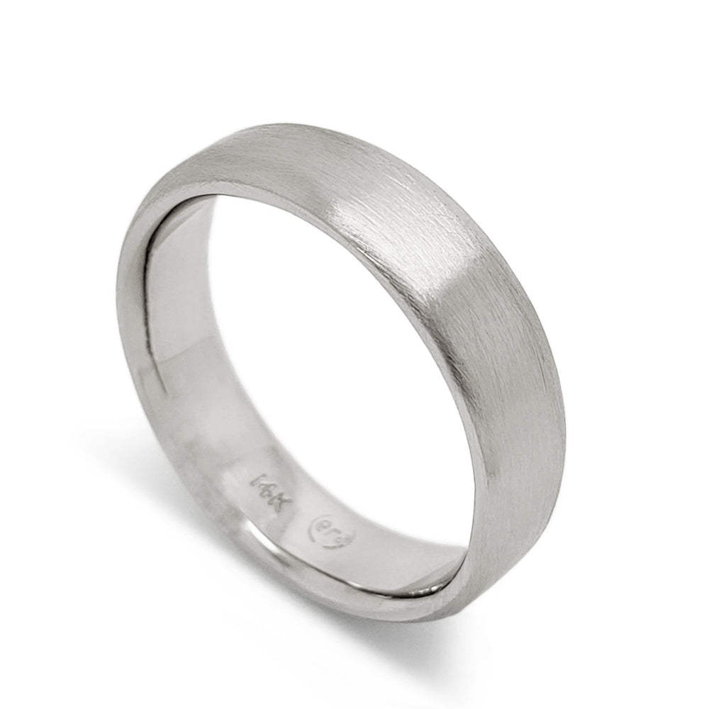 White Gold Wedding Ring | Era Design Vancouver Canada