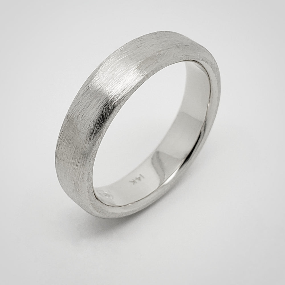 White Gold Wedding Ring | Era Design Vancouver Canada