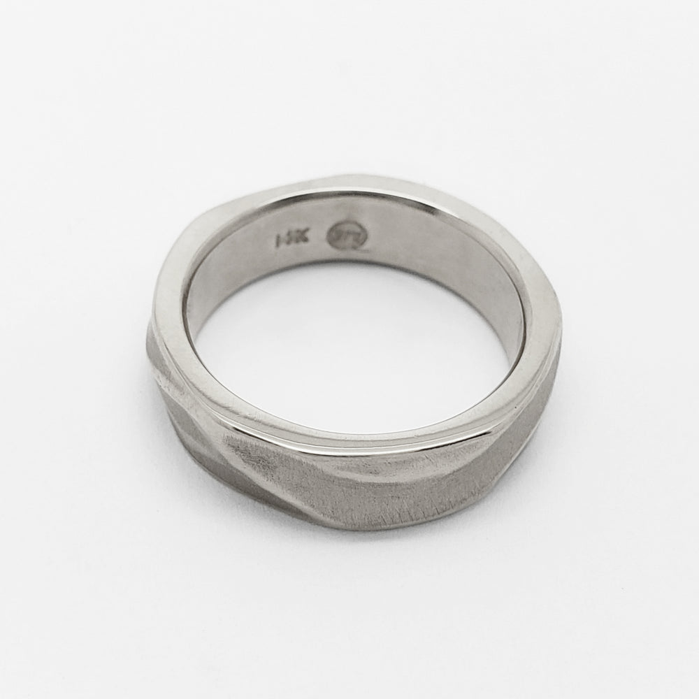 White Gold Wedding Ring | Era Design Vancouver Canada