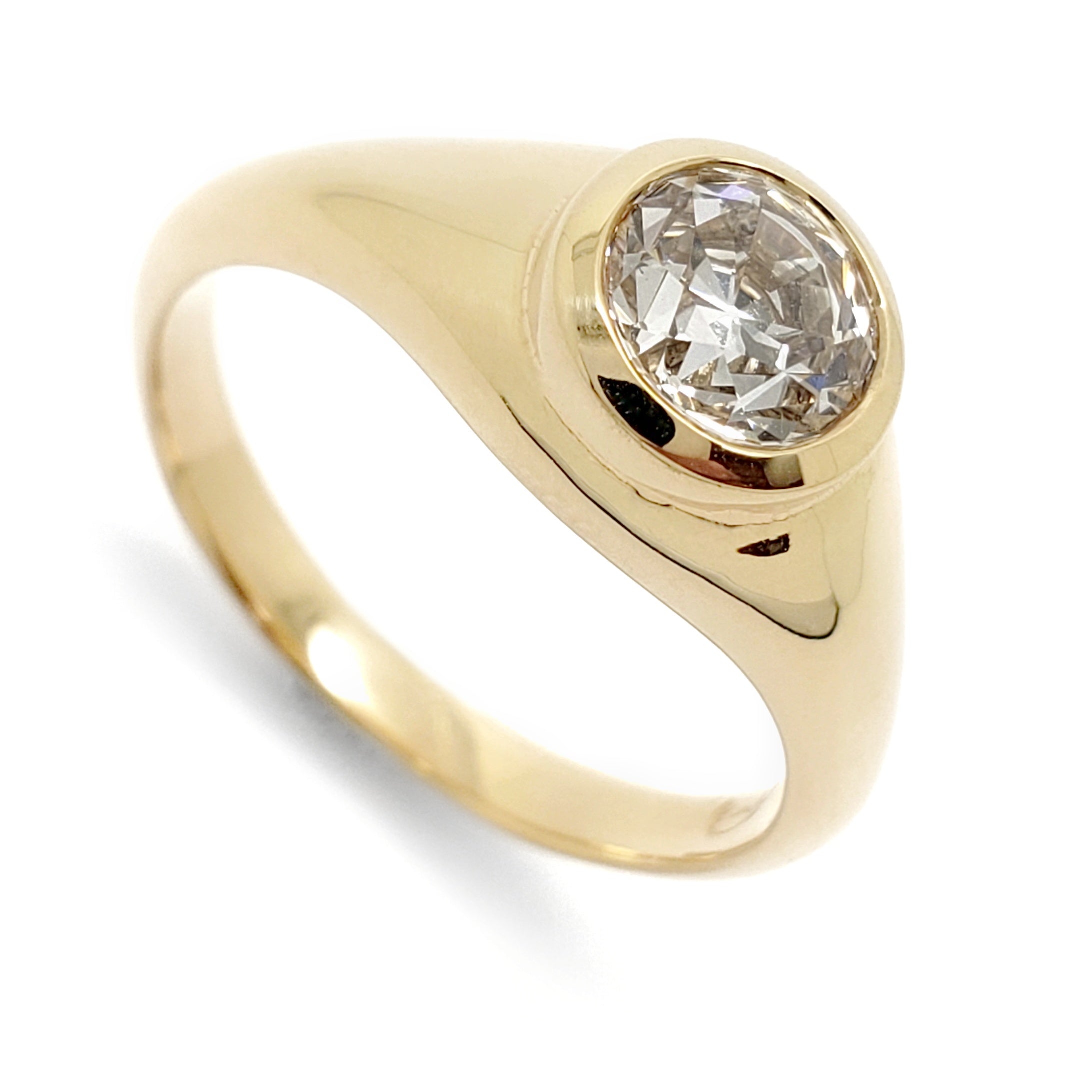 Lab Diamond Engagement Ring | Era Design Vancouver Canada