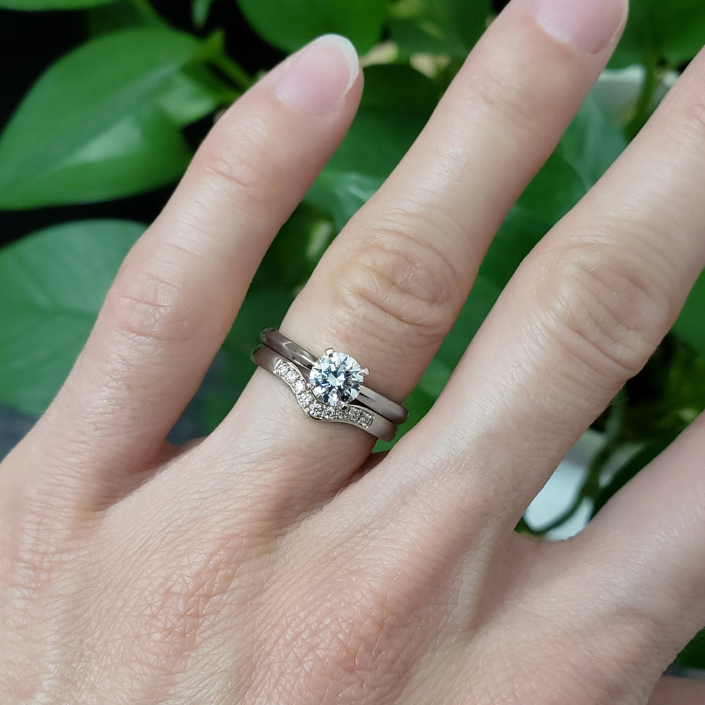 Canadian Diamond Wedding Ring | Era Design Vancouver Canada