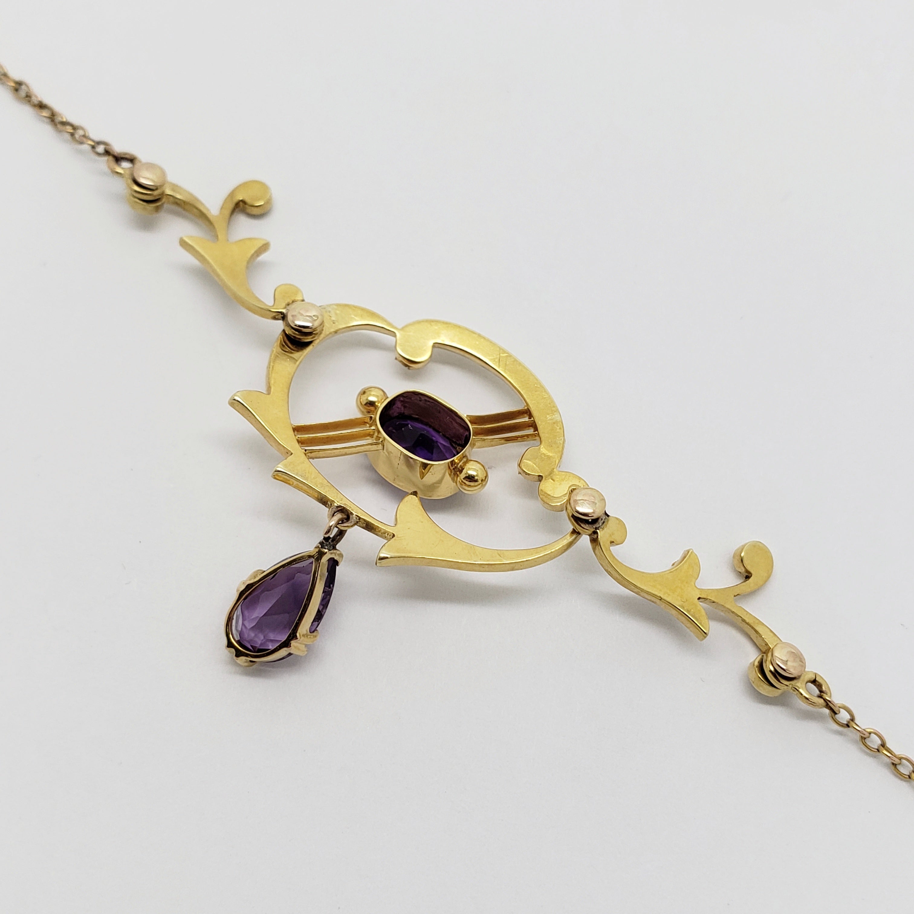 Antique Amethyst Necklace | Era Design Vancouver Canada