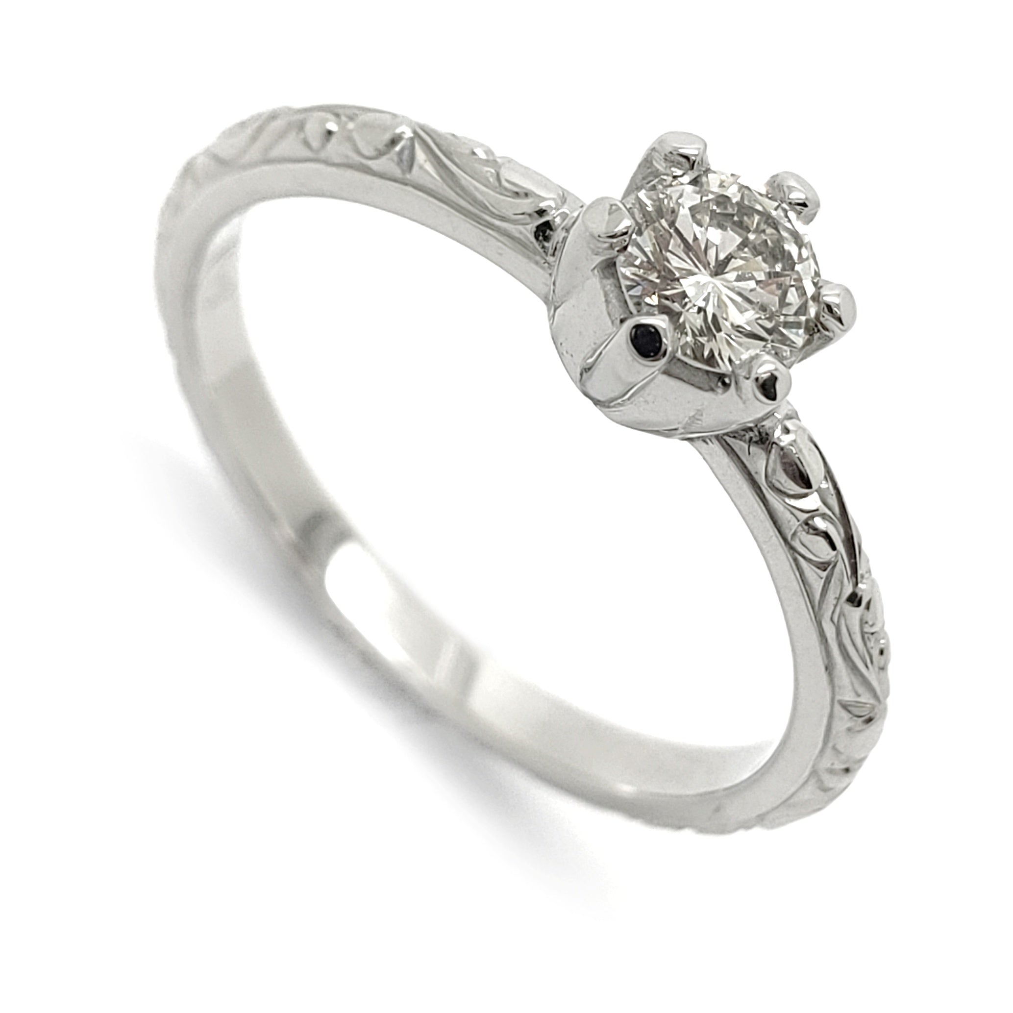 Antique Diamond Engagement Ring | Era Design Vancouver Canada