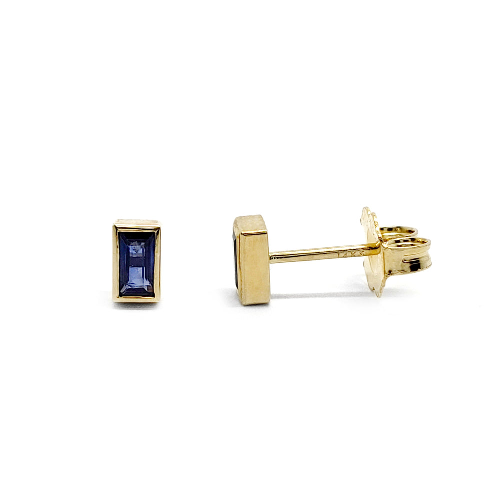 Blue Sapphire Earrings | Era Design Vancouver Canada