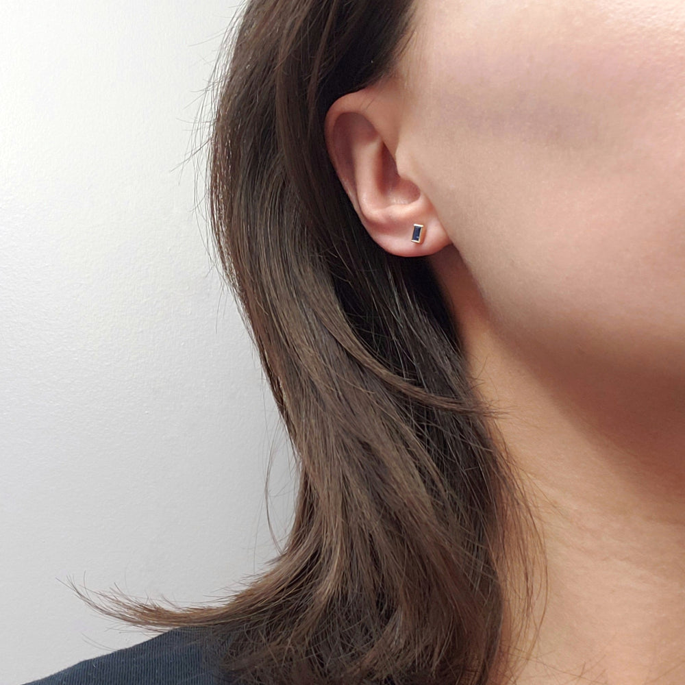 Blue Sapphire Earrings | Era Design Vancouver Canada