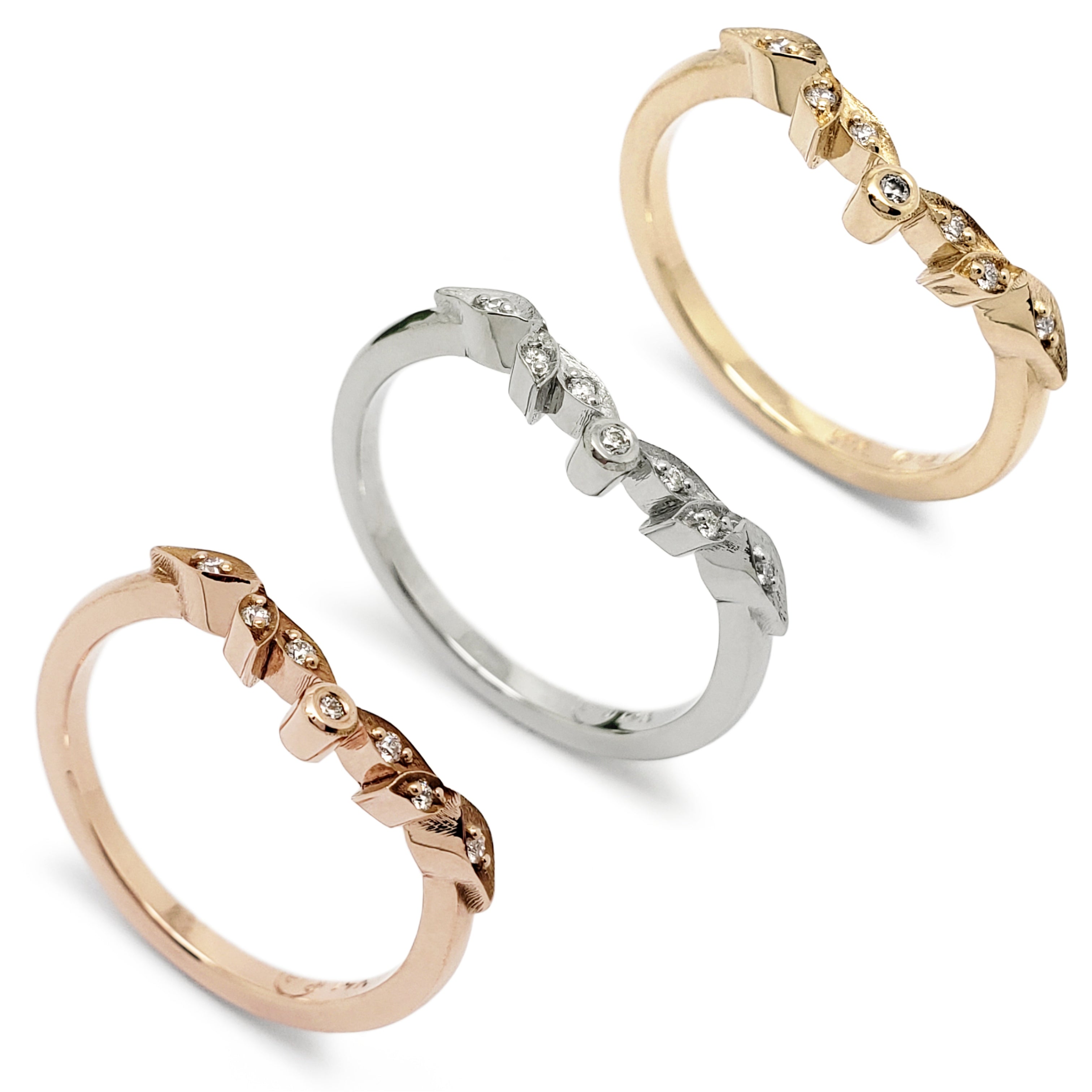 Canadian Diamond Wedding Ring | Era Design Vancouver Canada