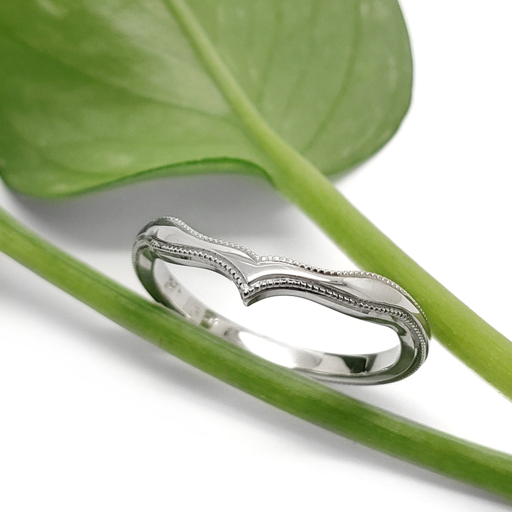 White Gold Wedding Ring | Era Design Vancouver Canada