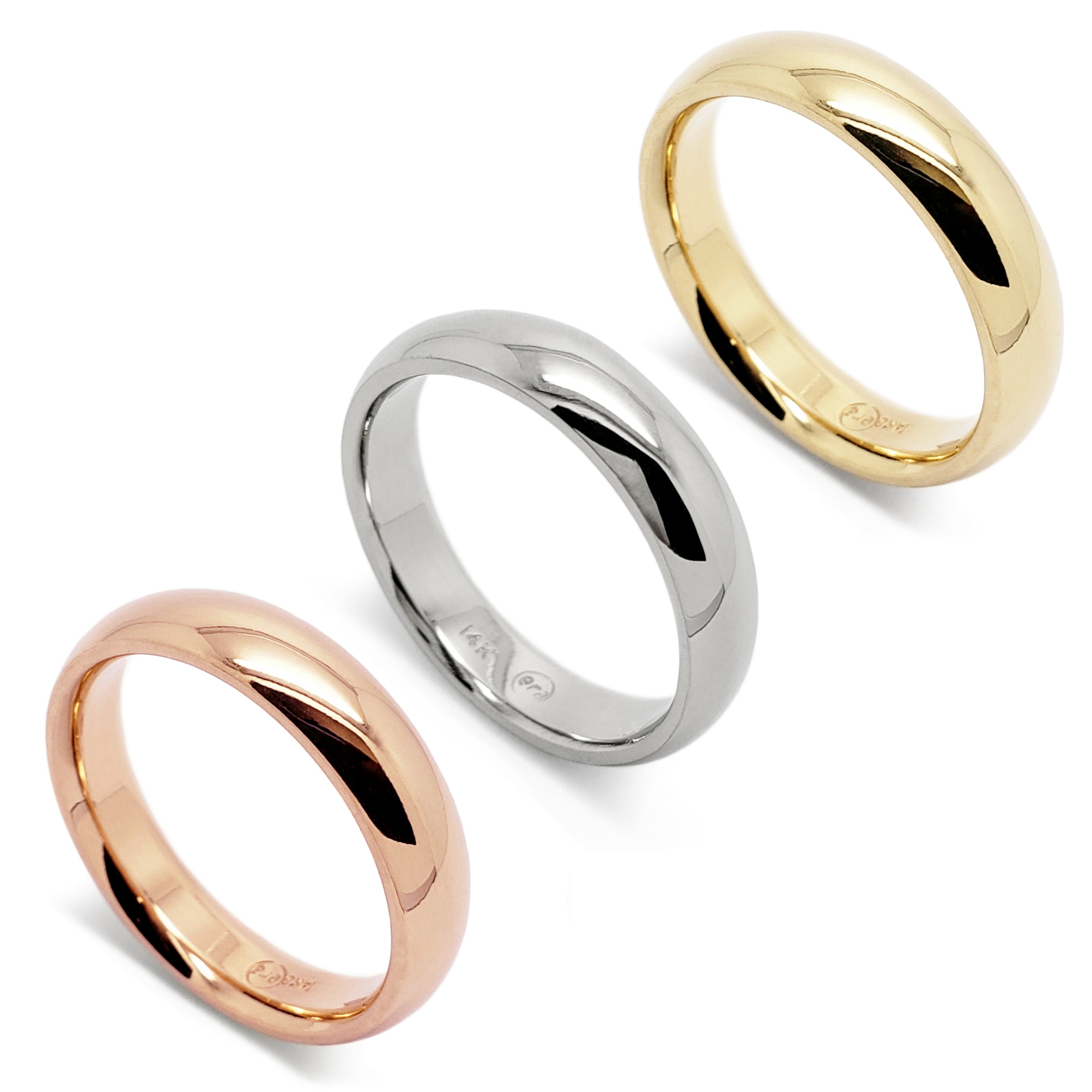 Yellow Gold Wedding Ring | Era Design Vancouver Canada