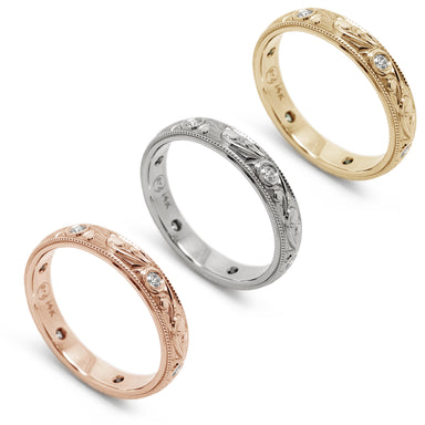 Canadian Diamond Wedding Ring | Era Design Vancouver Canada