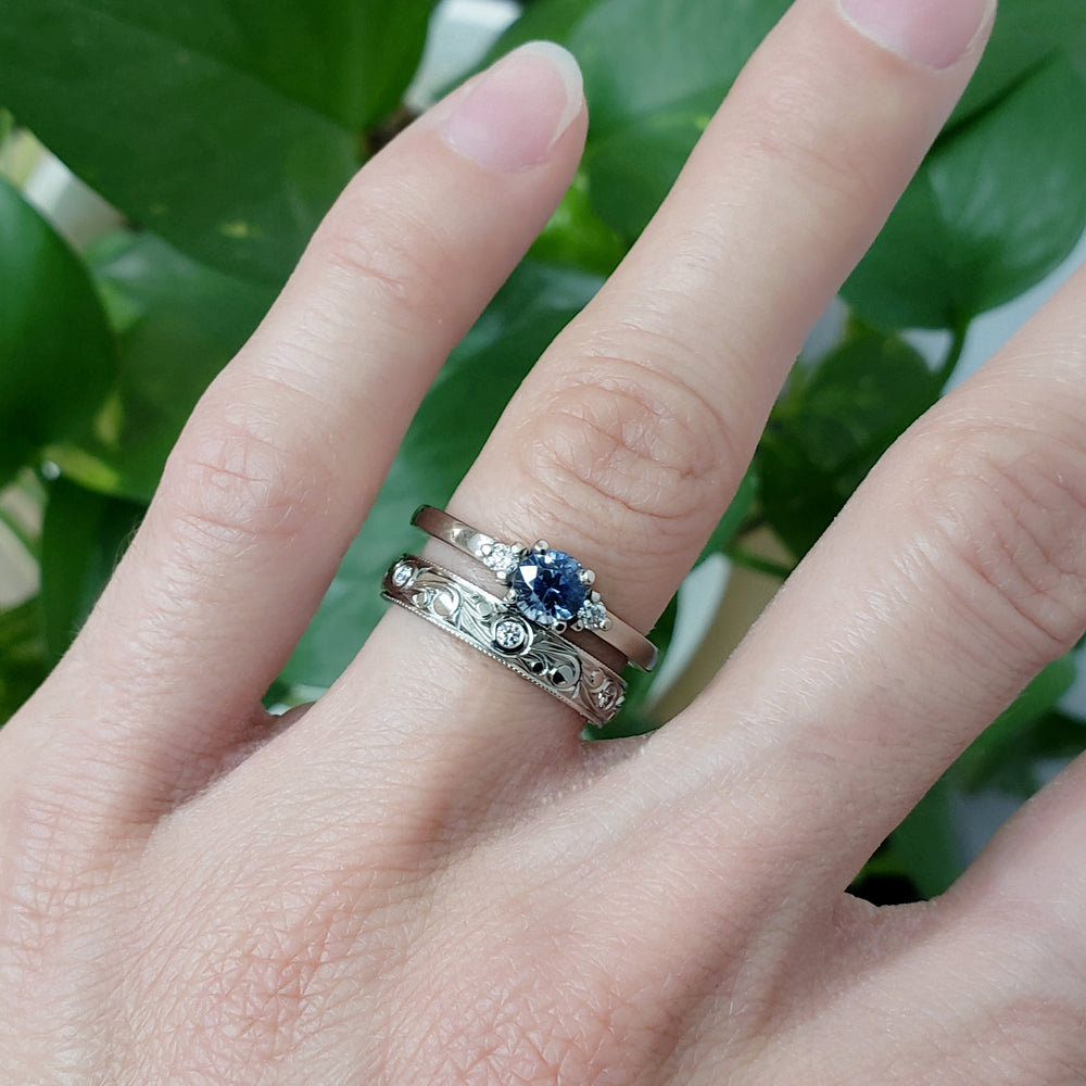 Canadian Diamond Wedding Ring | Era Design Vancouver Canada