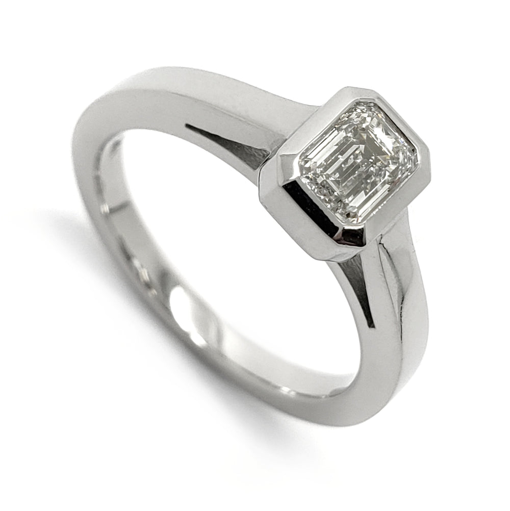 Lab Diamond Engagement Ring | Era Design Vancouver Canada