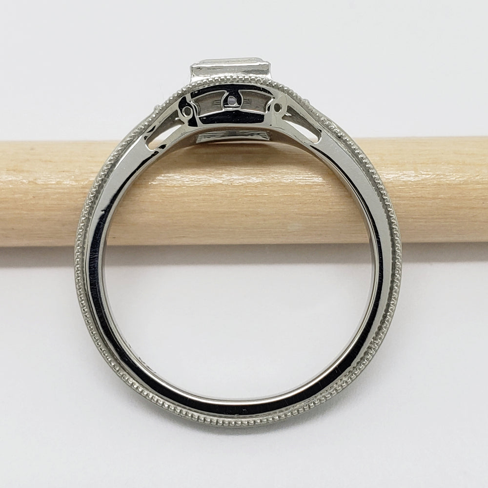 Art Deco Style Engagement Ring | Era Design Vancouver Canada