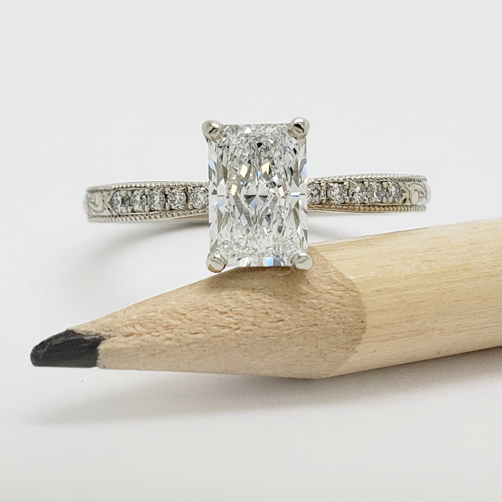 Lab Diamond Engagement Ring | Era Design Vancouver Canada