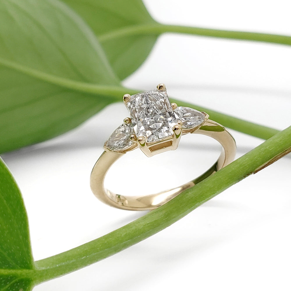 Lab Grown Diamond Engagement Ring | Era Design Vancouver Canada