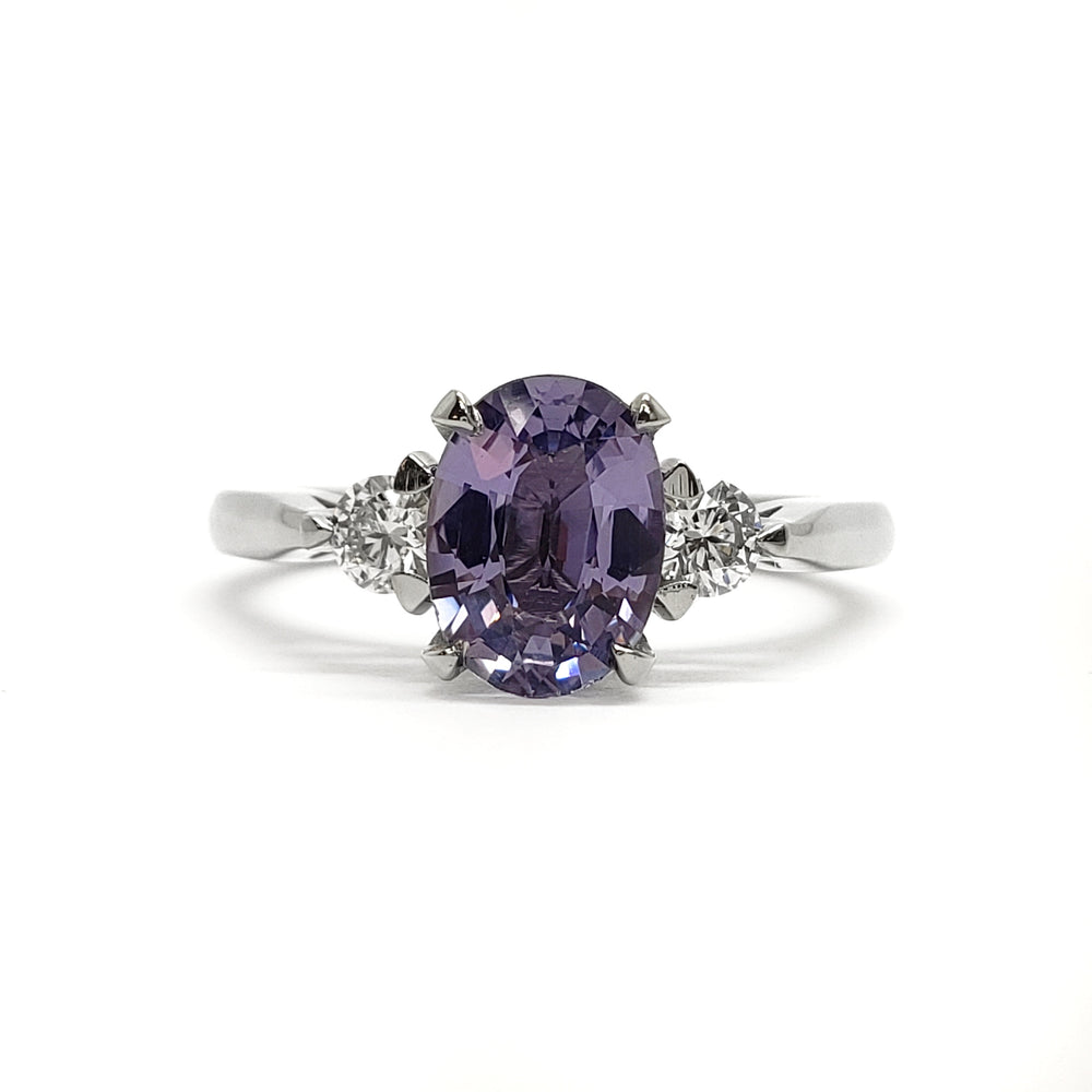 Lavender Sapphire Engagement Ring | Era Design Vancouver Canada