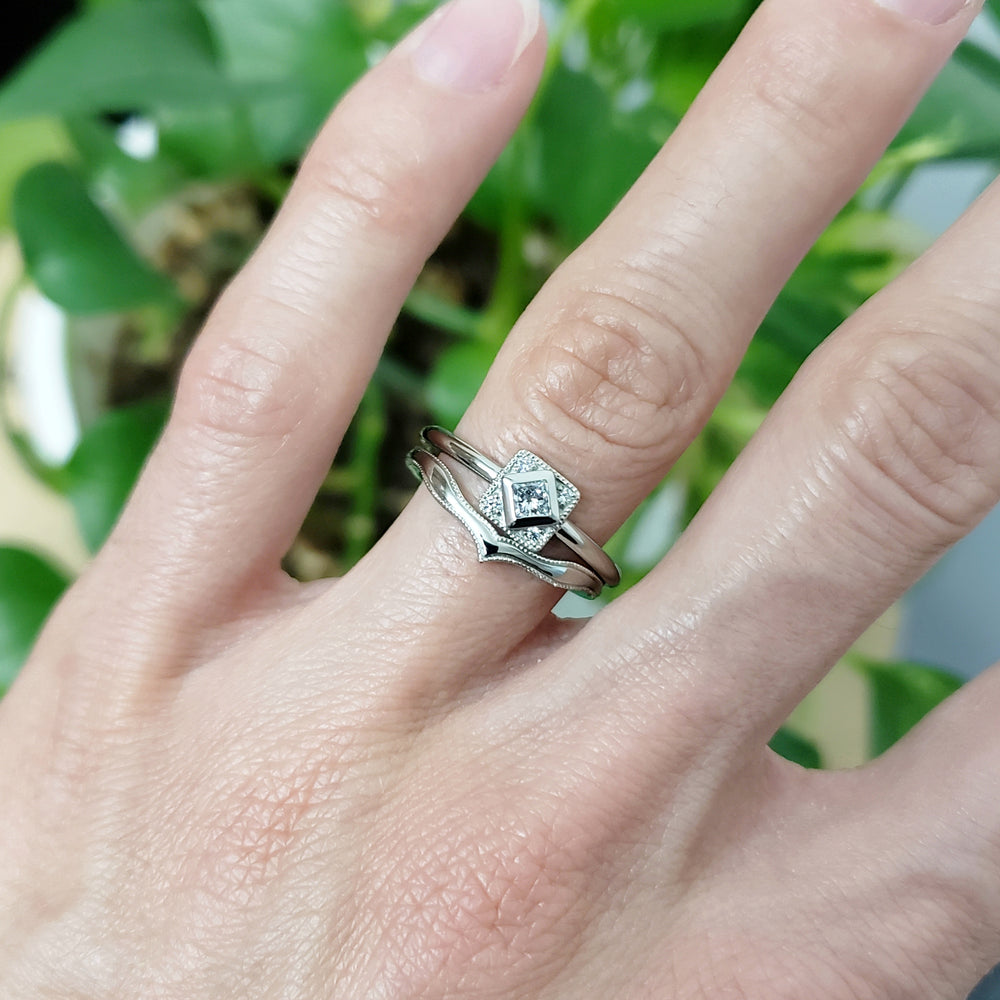 Lab Grown Diamond Engagement Ring | Era Design Vancouver Canada